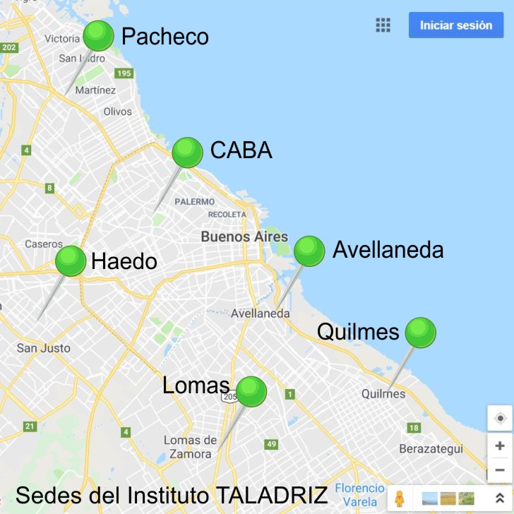 Instituto TALADRIZ ubicacion